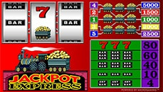 Jackpot Express Spielautomat von Microgaming